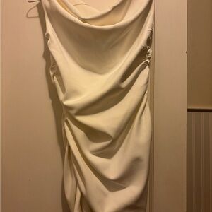 Peppermayo Strapless white Dress